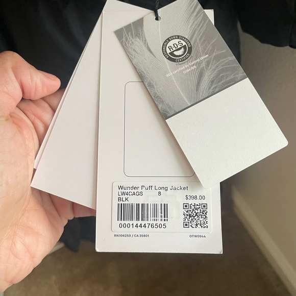 NEW Lululemon Wunder Puffer Long Jacket - Picture 6 of 10